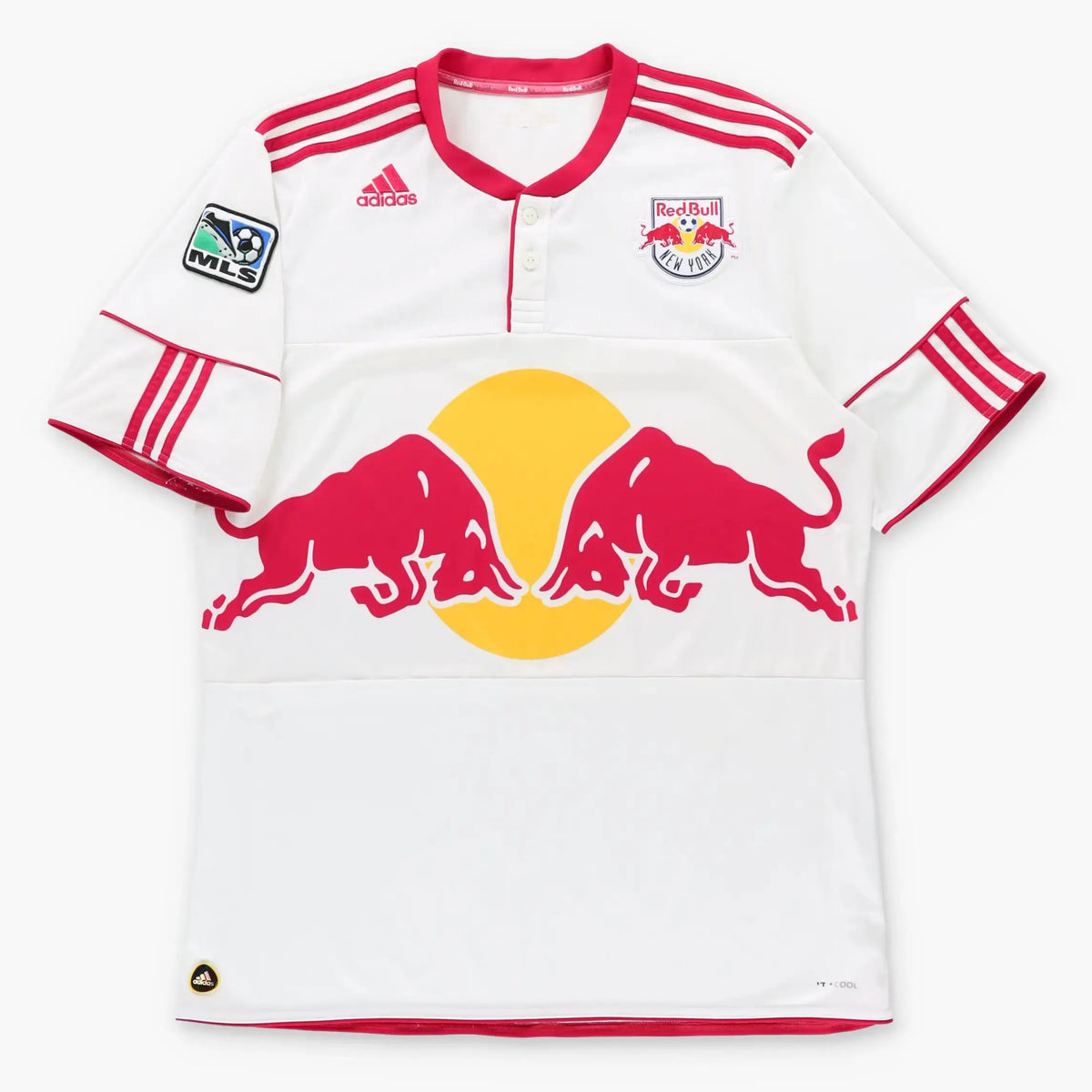 ADIDAS New York Red Bulls 2010/2011 Home Soccer Jersey (L-XL TALL) Vintage Sole Melbourne