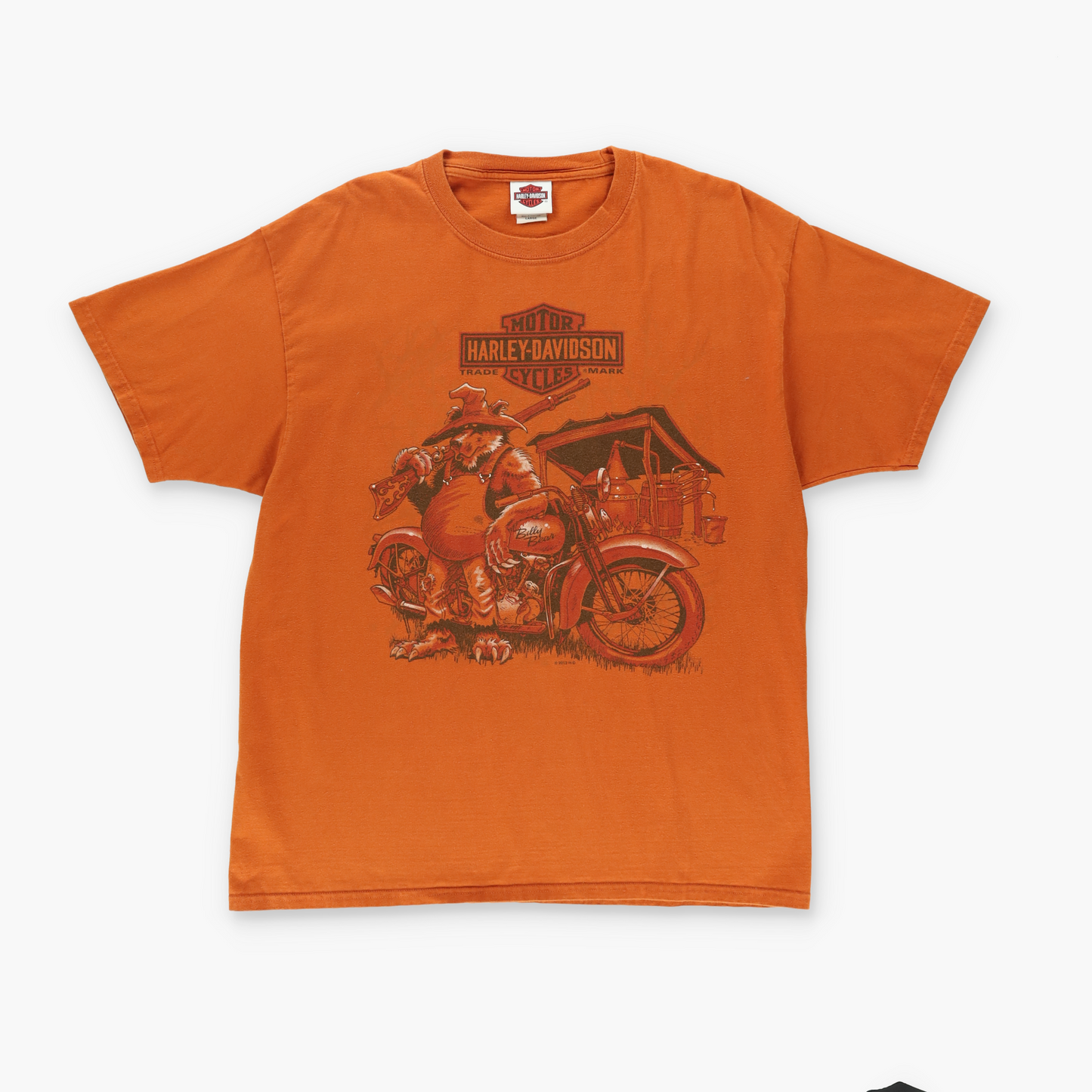 HARLEY DAVIDSON Hillbilly 'Billy Bear' Graphic T-Shirt (L)
