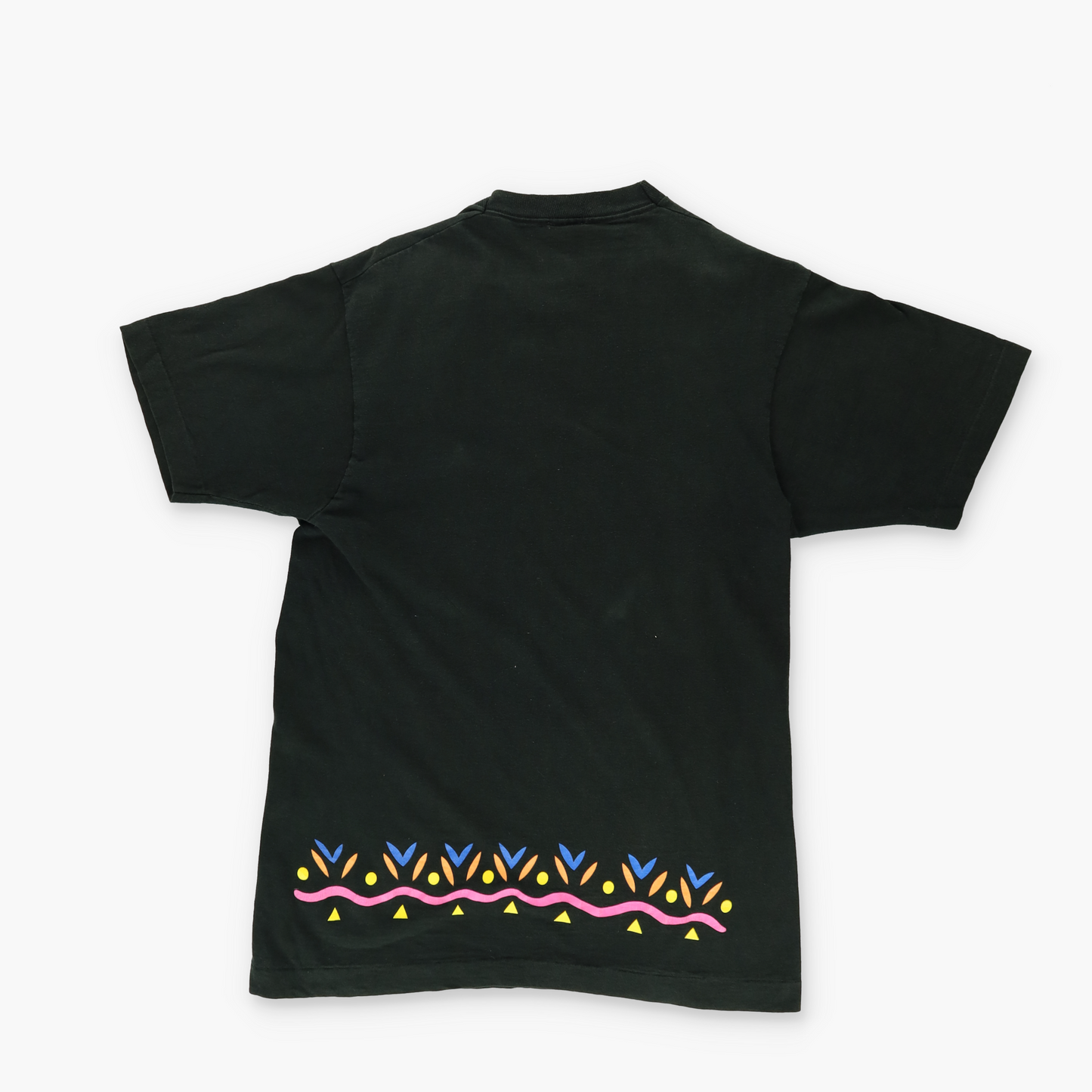 MARCY AND ME Puffy Animal Print Graphic T-Shirt USA Made (M-L)