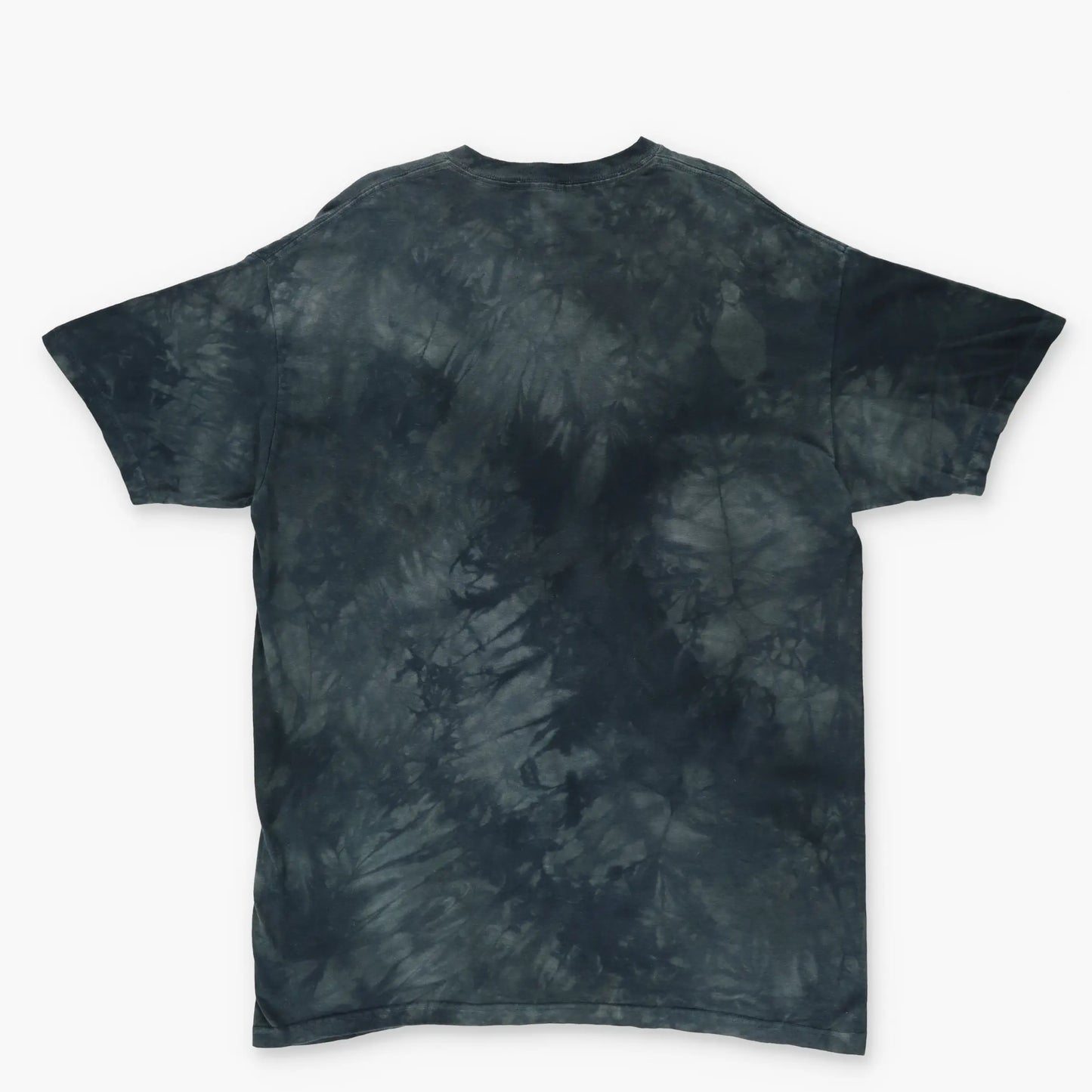 THE MOUNTAIN Large Skull Graphic Black Tie Dye T-Shirt (XL) Vintage Sole Melbourne