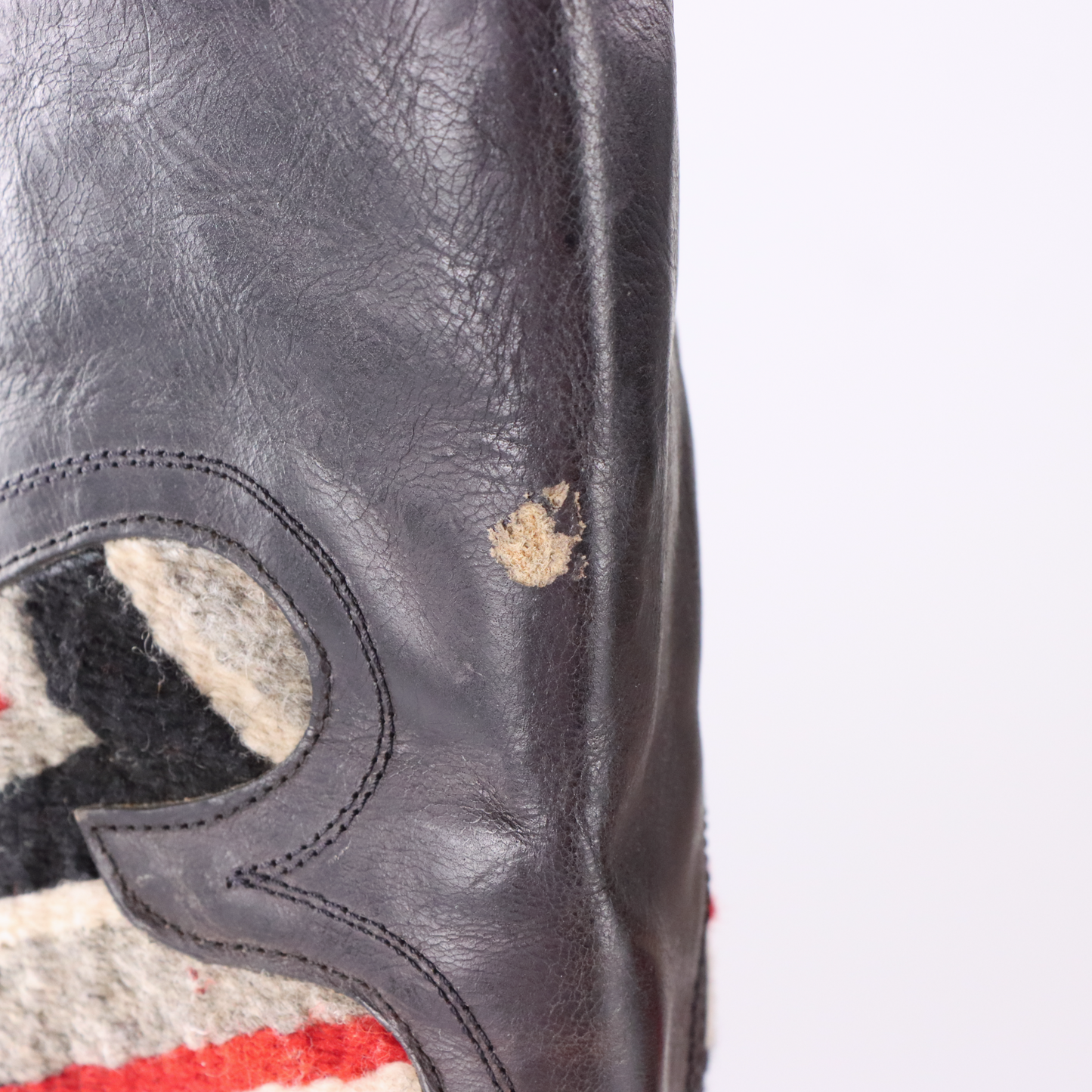 FREEBIRD BY STEVEN 'Cabal' Quilted Blanket & Leather Boots (39)