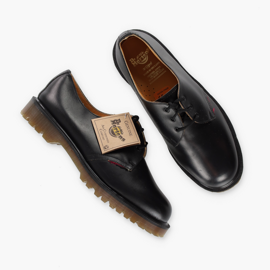 DR MARTENS 'Royal Mail' R. Griggs Black Leather Shoes UK Made (8)