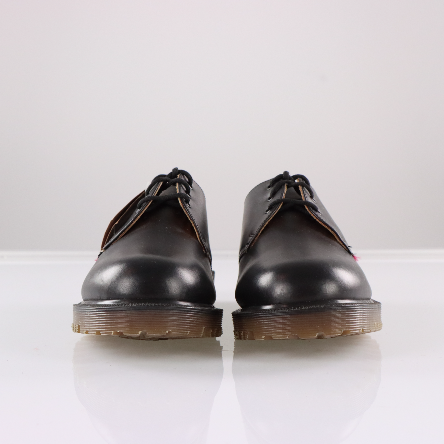 DR MARTENS 'Royal Mail' R. Griggs Black Leather Shoes UK Made (8)
