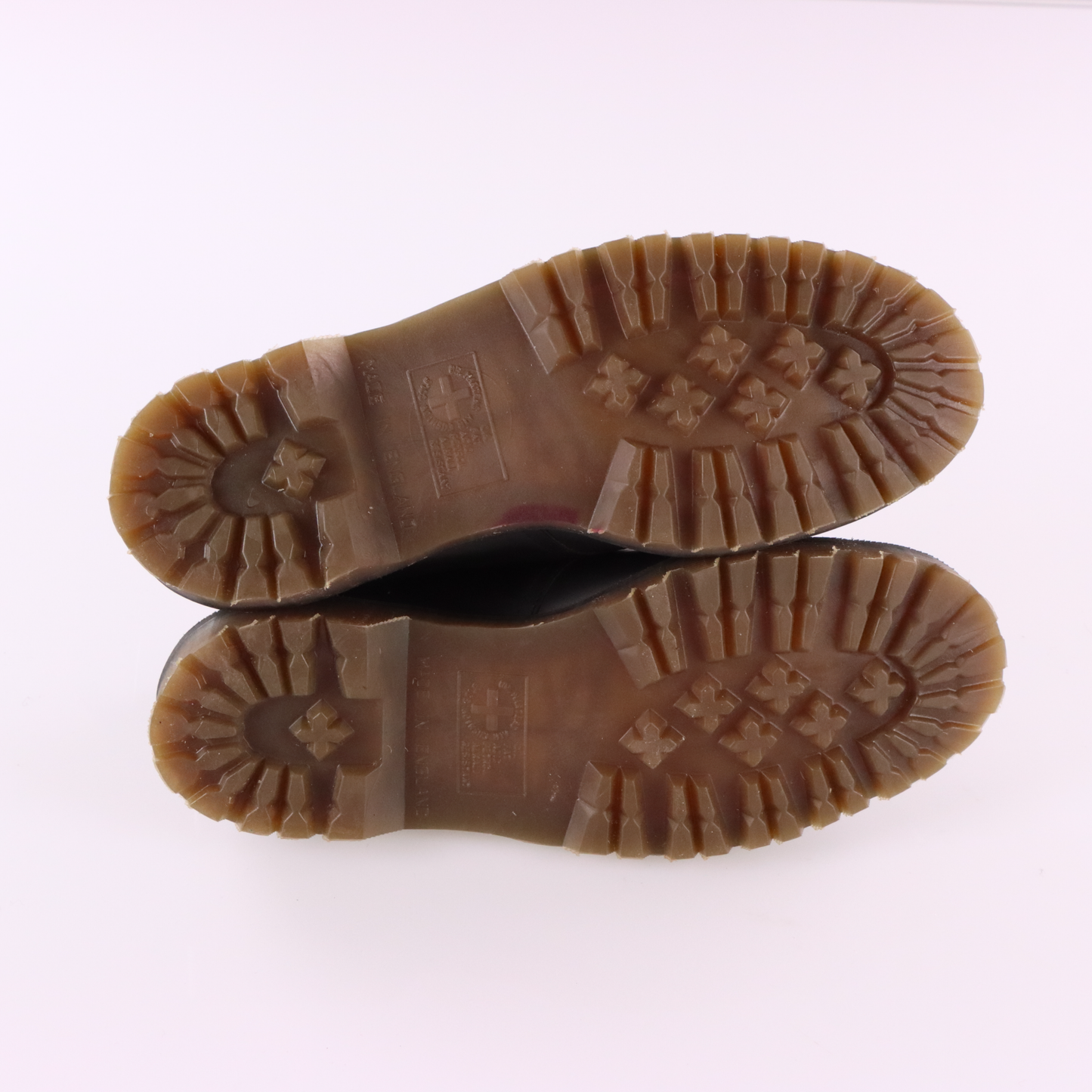 DR MARTENS 'Royal Mail' R. Griggs Black Leather Shoes UK Made (8)