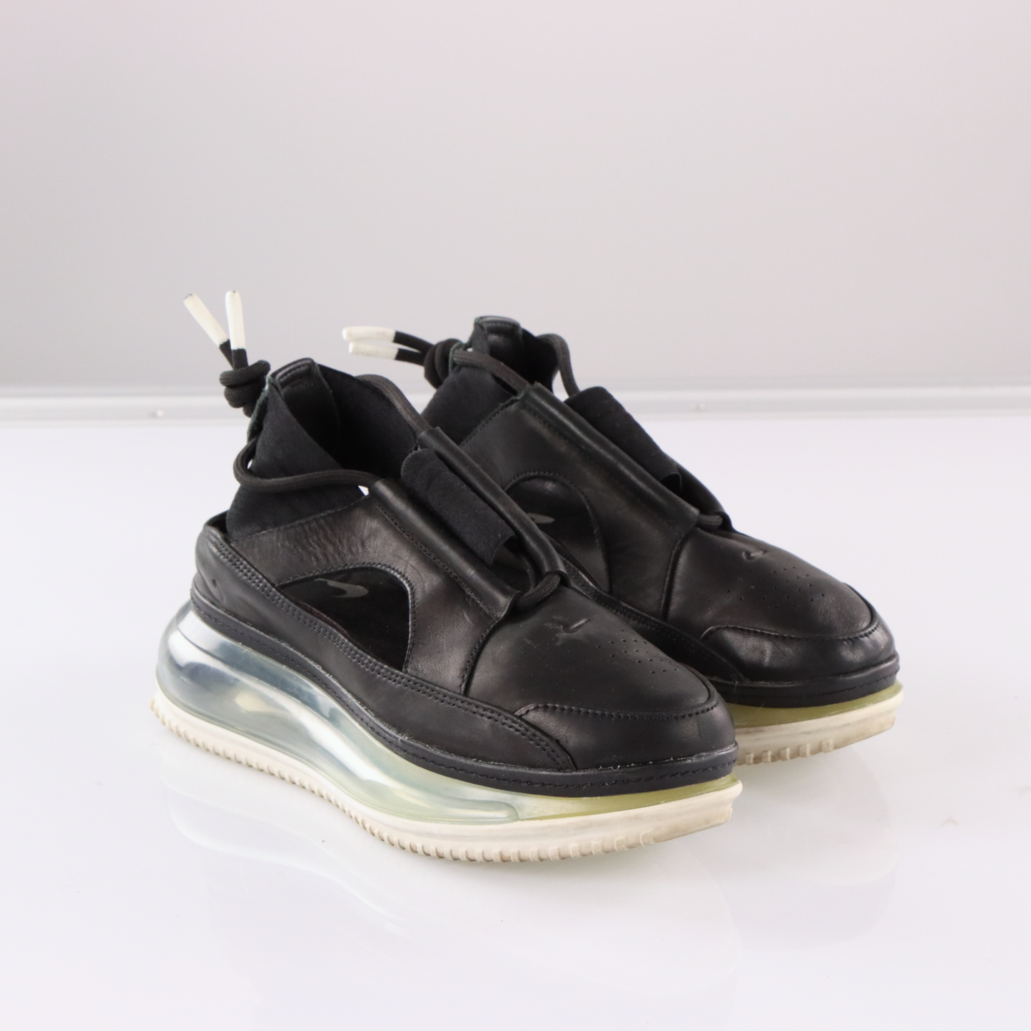 NIKE Air Max 'FF 720' Black Sandal Sneakers (7)