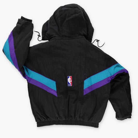 STARTER Charlotte Hornets NBA Korean Made Basketball Windbreaker Jacket (XL) Vintage Sole Melbourne