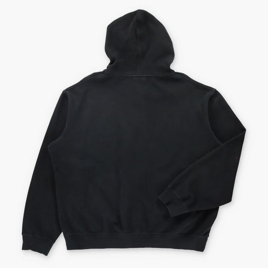 Vintage AVIREX Sky Kings Crest Patch Zip Up Y2K Black Hoodie Sweatshirt (XL) ***COCO Vintage Sole Melbourne