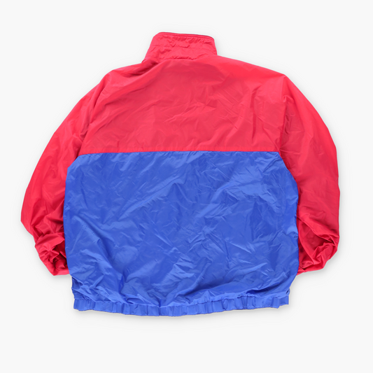 PATAGONIA Zip Up Red & Blue Lightweight Windbreaker Jacket (L)