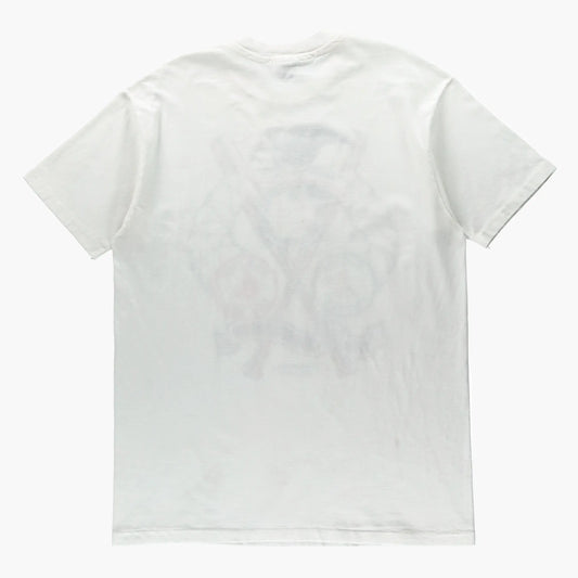 Vintage 1990 American League Oakland vs Boston White MLB Single Stitch Tee USA Made (L TALL) - Vintage Sole Melbourne