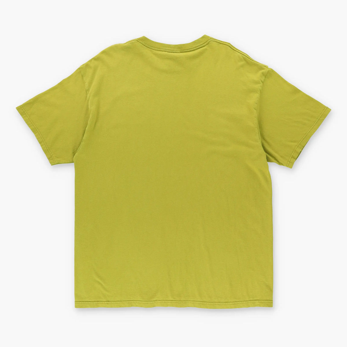 NIKE Embroidered Spell Out Logo Olive Green USA Made T-Shirt (XL) - Vintage Sole Melbourne