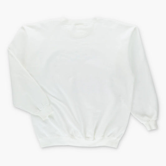 Vintage 1994 COCA-COLA "Ice Cold Sold Here" USA Made Retro White Sweatshirt (L) Vintage Sole Melbourne