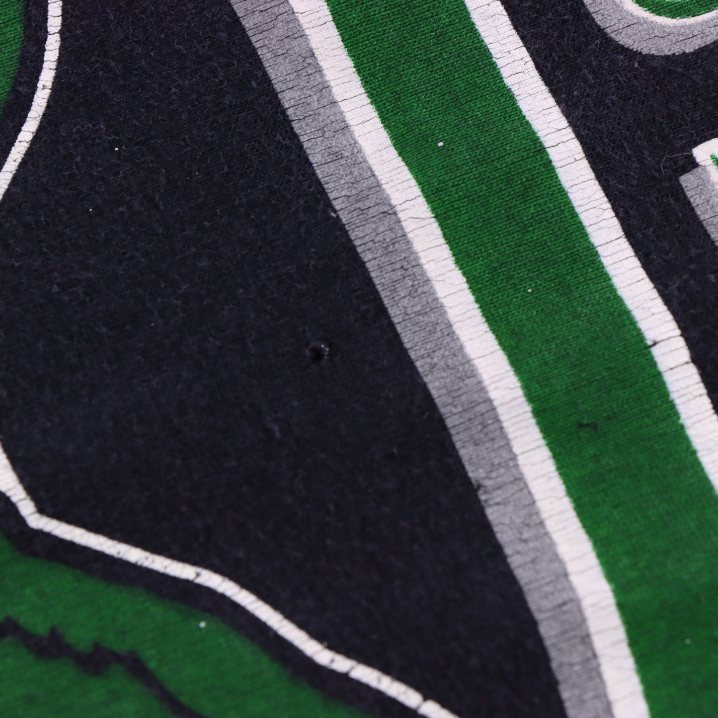 PHLADELPHIA EAGLES NFL Black & Green USA Made 3/4 Sleeve Jersey (XL)