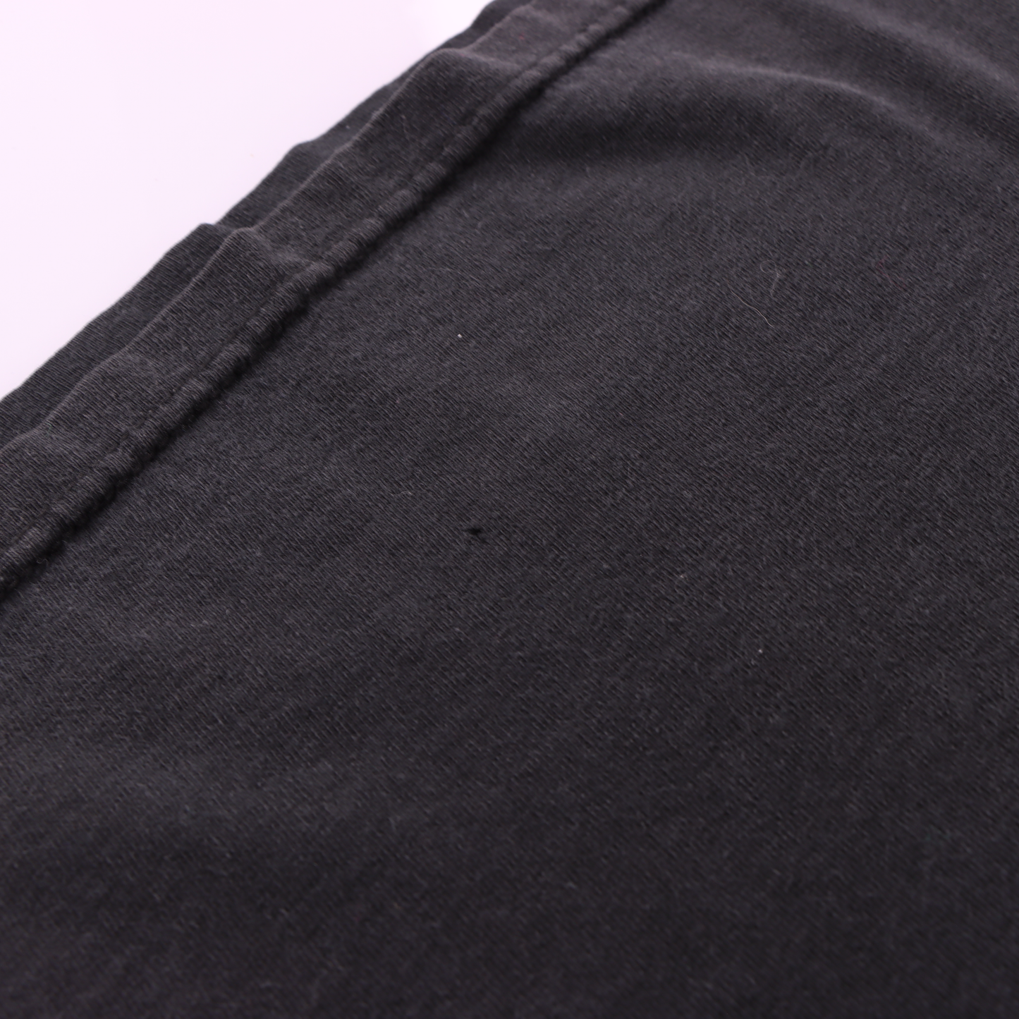 BOOTLEG Nike Embroidered Swoosh Outline Black & White Tee (M)