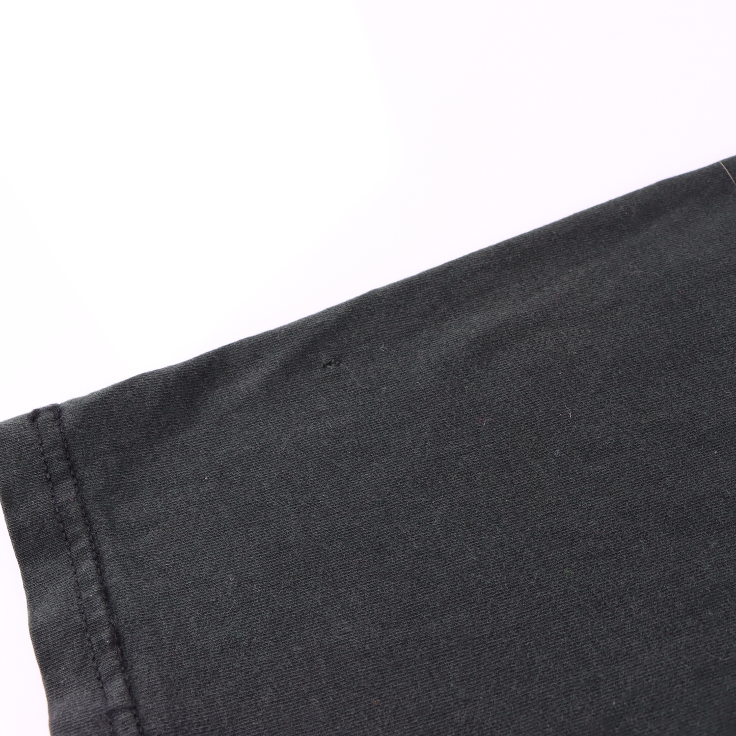 NIKE Embroidered Swoosh Logo Casual Black & White Tee USA Made (XXL)