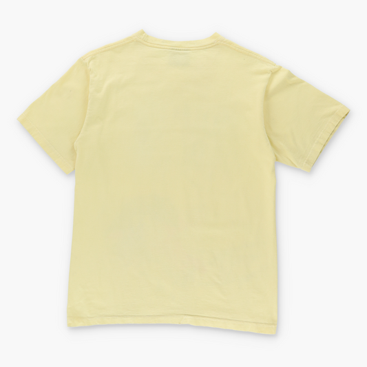 Vintage SOUTH POLE Y2K Tiger Spell Out Logo Yellow T-Shirt (S) Vintage Sole Melbourne