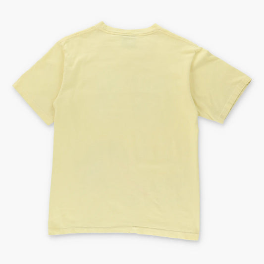 Vintage SOUTH POLE Y2K Tiger Spell Out Logo Yellow T-Shirt (S) Vintage Sole Melbourne