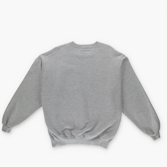 RUSSELL ATHLETIC 'USA Made' University of Michigan Printed Grey Sweatshirt (L)