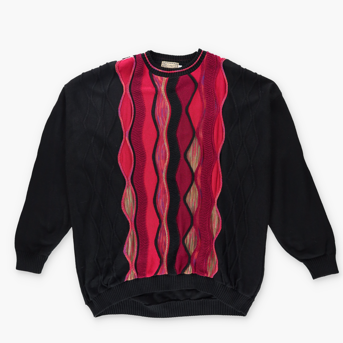 PROTEGE 'USA Made' Red & Black 3D Knit Jumper (XXL)