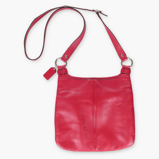 Vintage COACH Red Cross Body Leather Bag *Aubs Vintage Sole Melbourne