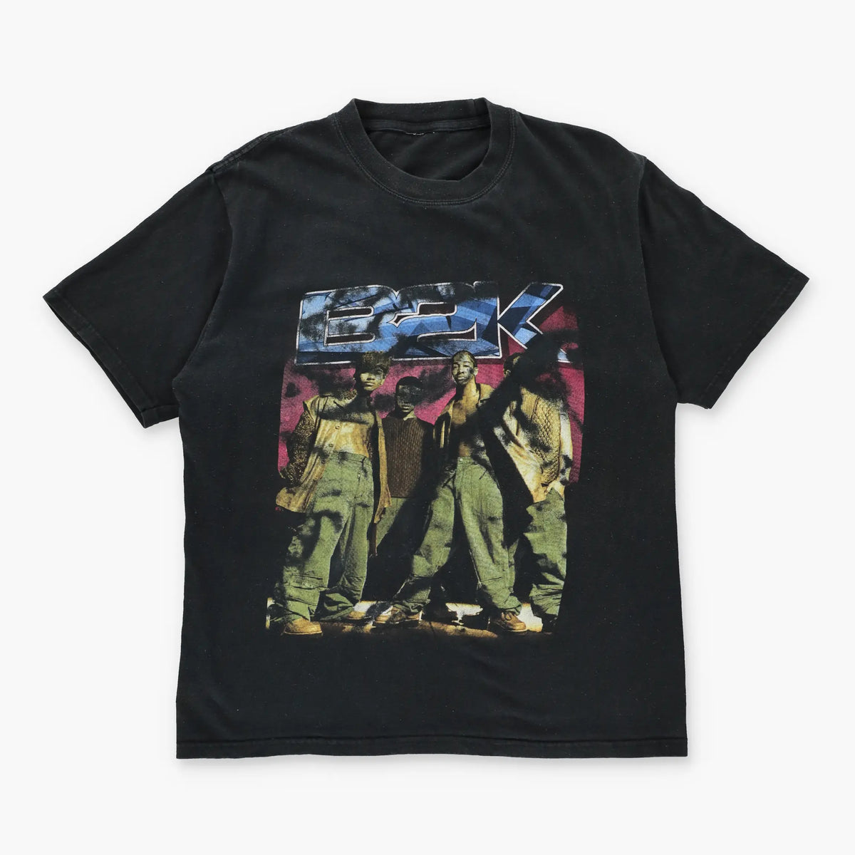 B2K "Uh Huh" Double Sided Y2K Boy Band T-Shirt (M) - Vintage Sole Melbourne