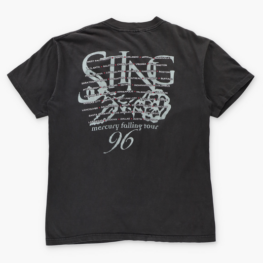 Vintage 1996 Sting 'Mercury Falling' Tour Black USA Made Double Sided Band Tee (L)