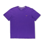 NIKE Purple & Yellow Regular Fit Embroidered Swoosh Logo Tee (XL-XXL)
