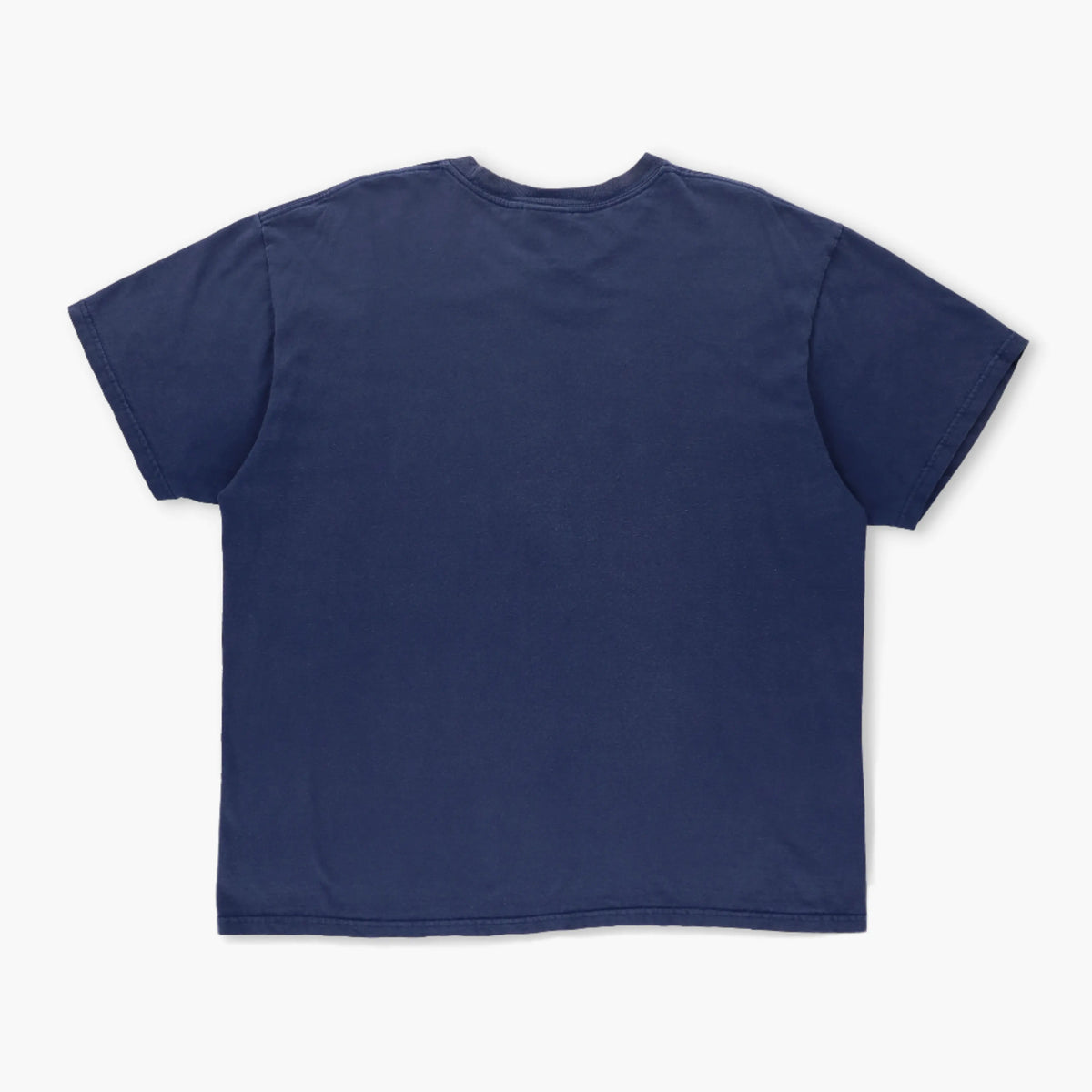 NIKE Classic Navy & Teal Swoosh Logo Graphic Tee (L) Vintage Sole Melbourne
