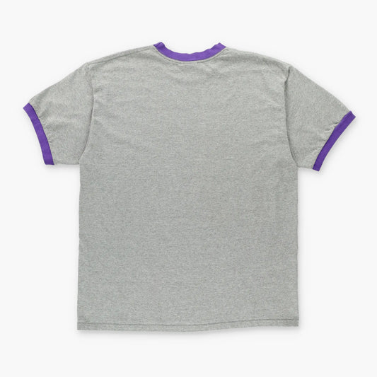 NIKE Purple & Grey Los Angeles Lakers NBA Ringer Tee (L) Vintage Sole Melbourne
