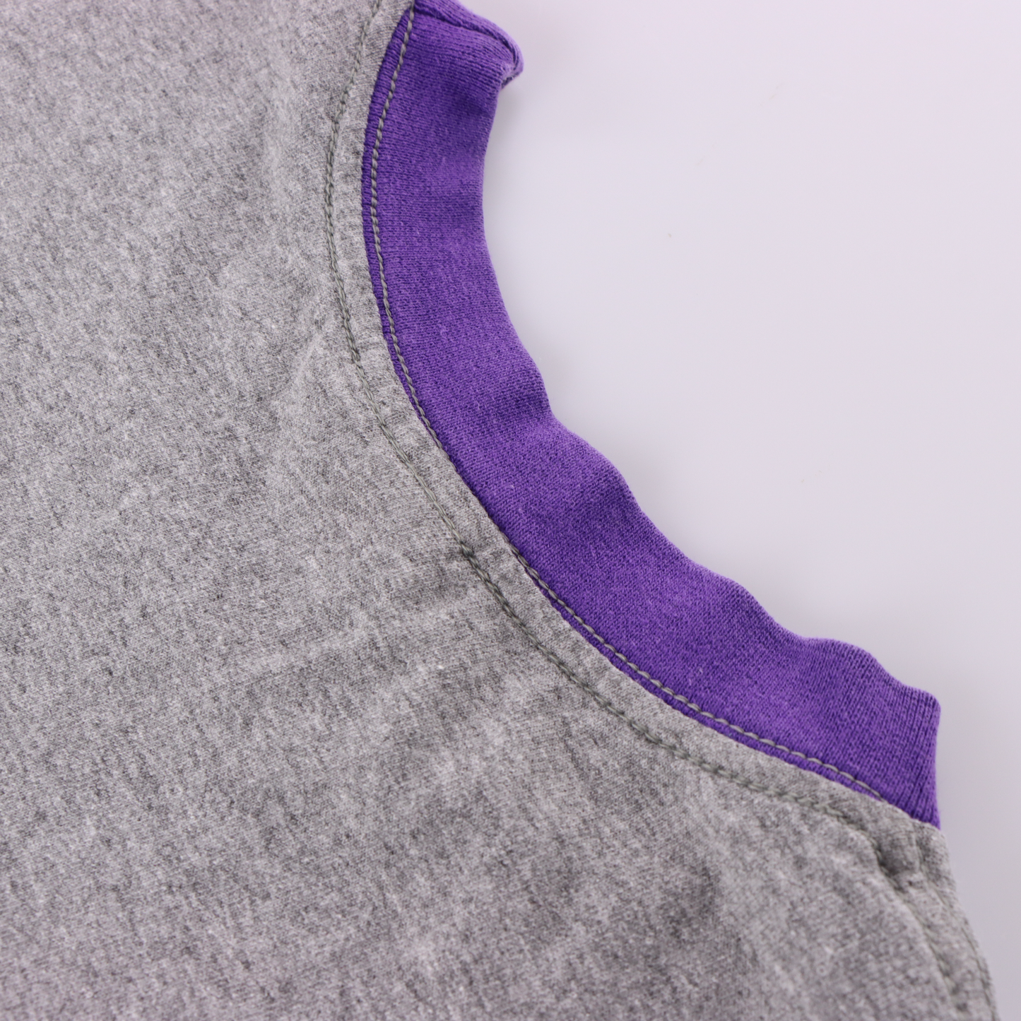 NIKE Purple & Grey Los Angeles Lakers NBA Ringer Tee (L)