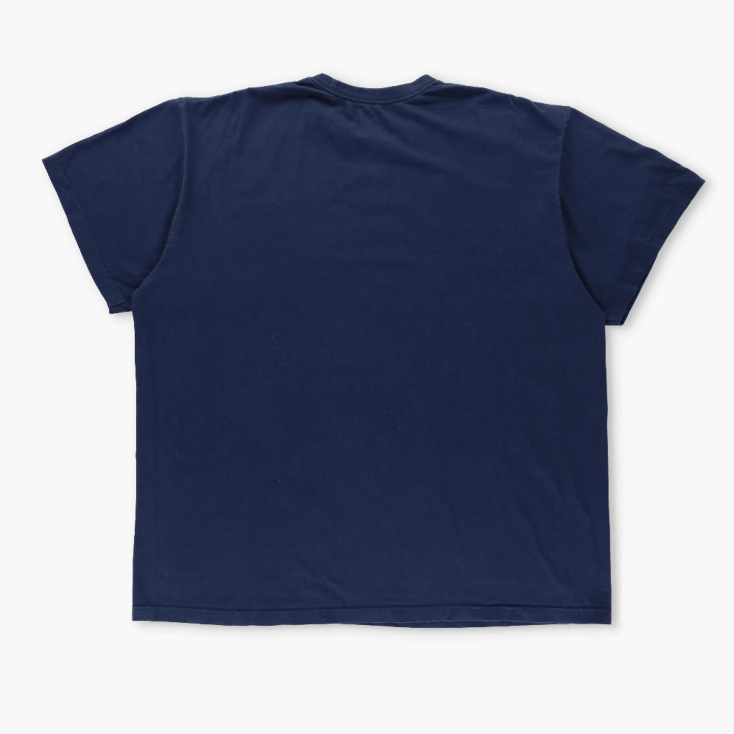 NIKE Loose Fit Navy & White Embroidered Swoosh Logo Tee (XXL-XXXL) Vintage Sole Melbourne