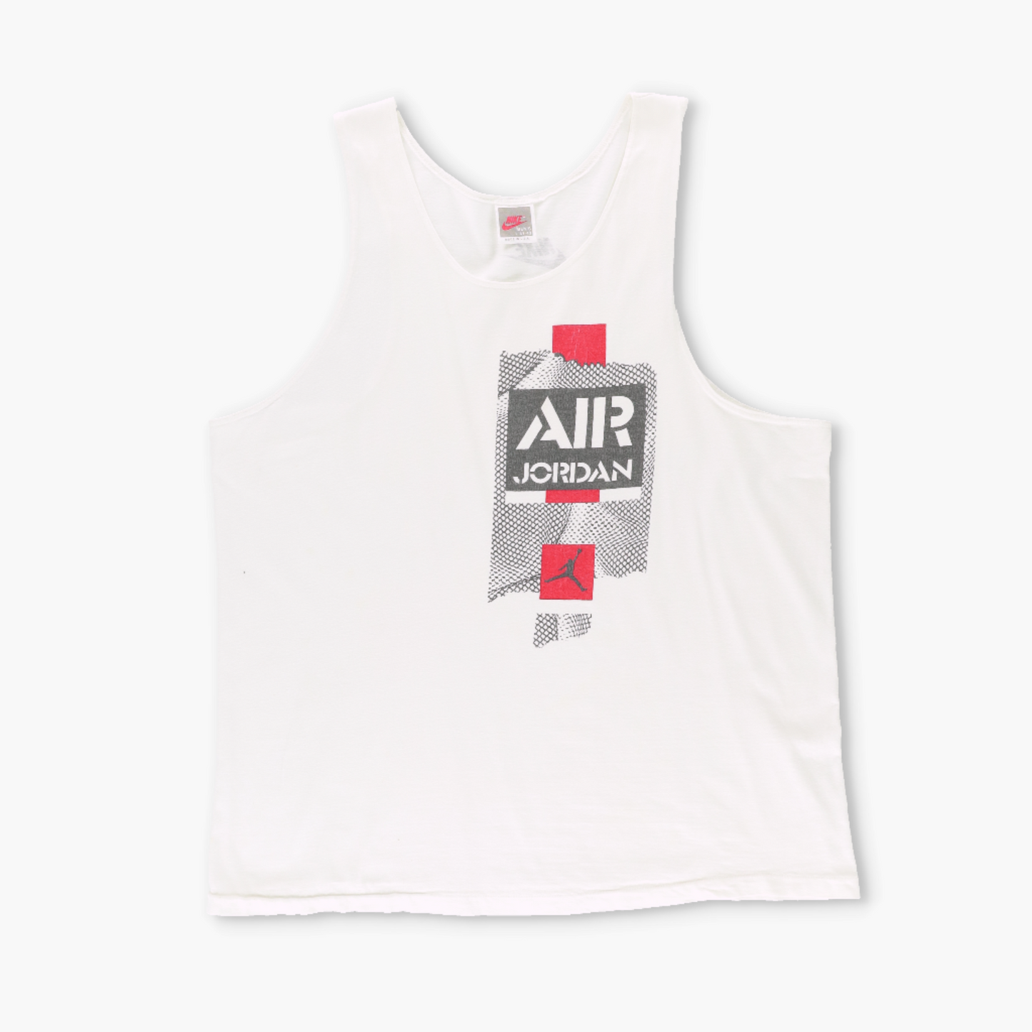 NIKE AIR Jordan 90s Spell Out Logo Singlet Tank Top (L)