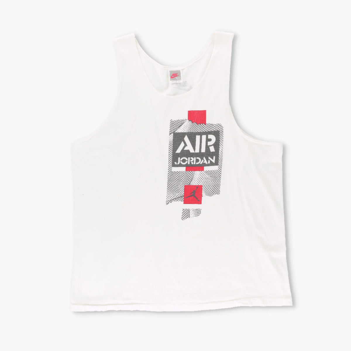 NIKE AIR Jordan 90s Spell Out Logo Singlet Tank Top (L) Vintage Sole Melbourne