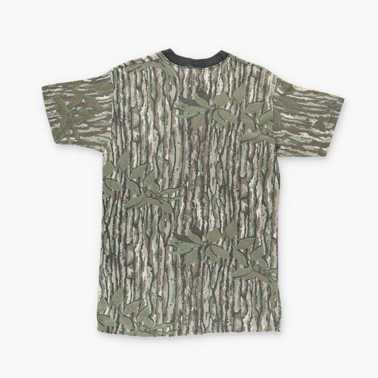 REAL TREE Camo Outdoors Hunting Single Stitch T-Shirt (S) Vintage Sole Melbourne