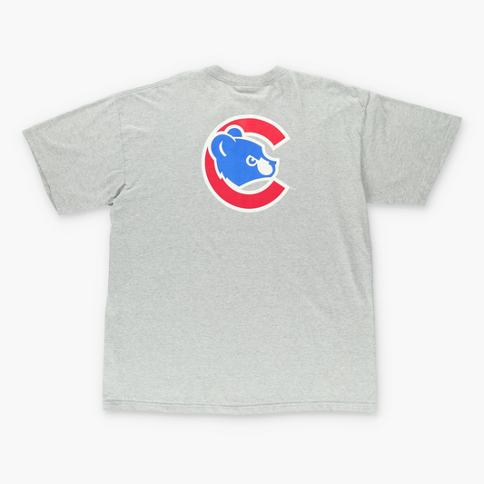 MLB NIKE Chicago Cubs Spell Out Large Logo T-Shirt (XL)