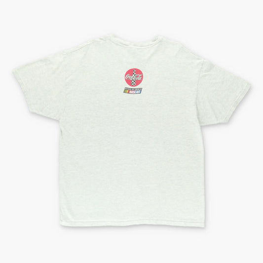 NASCAR Coca Cola 'Refreshment at every Turn' Grey T-Shirt (XL) Vintage Sole Melbourne