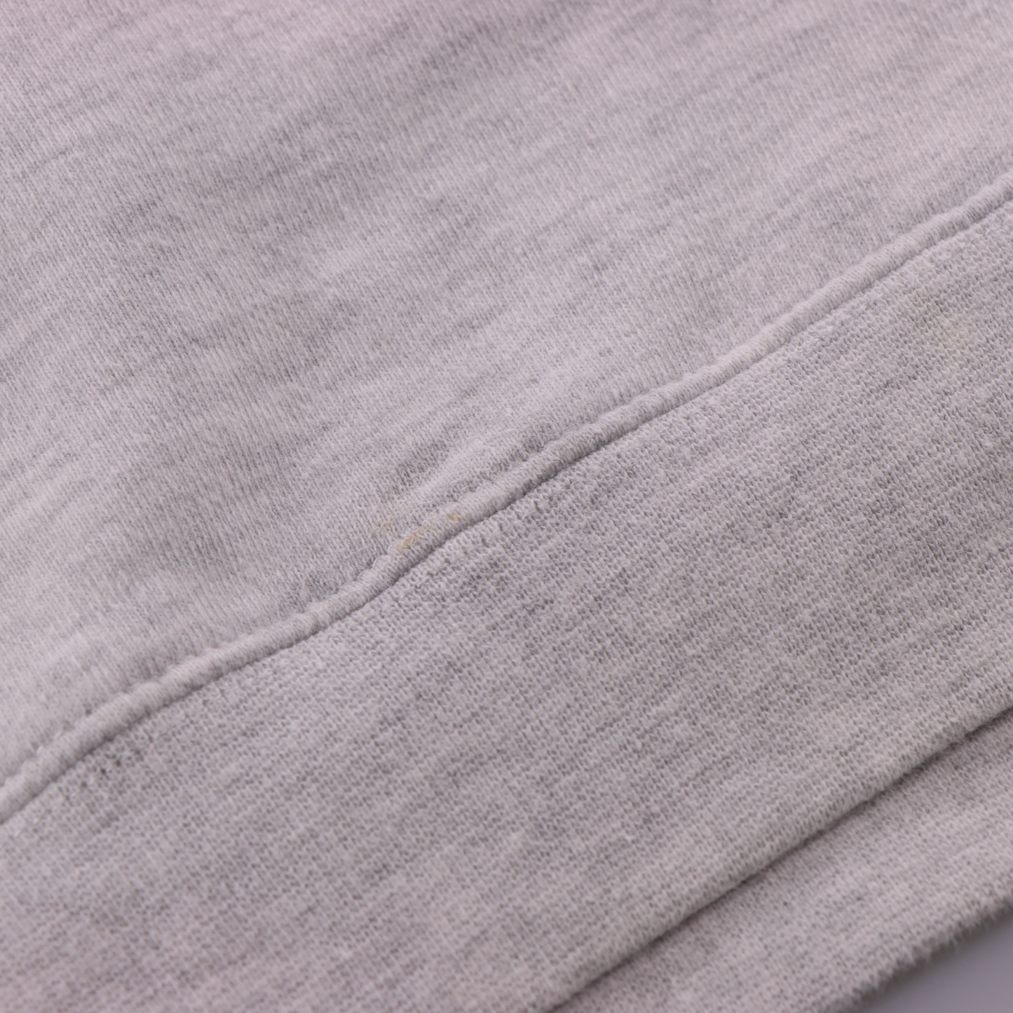 STUSSY Light Heather Grey & Blue Embroidered Logo Sweatshirt (L)