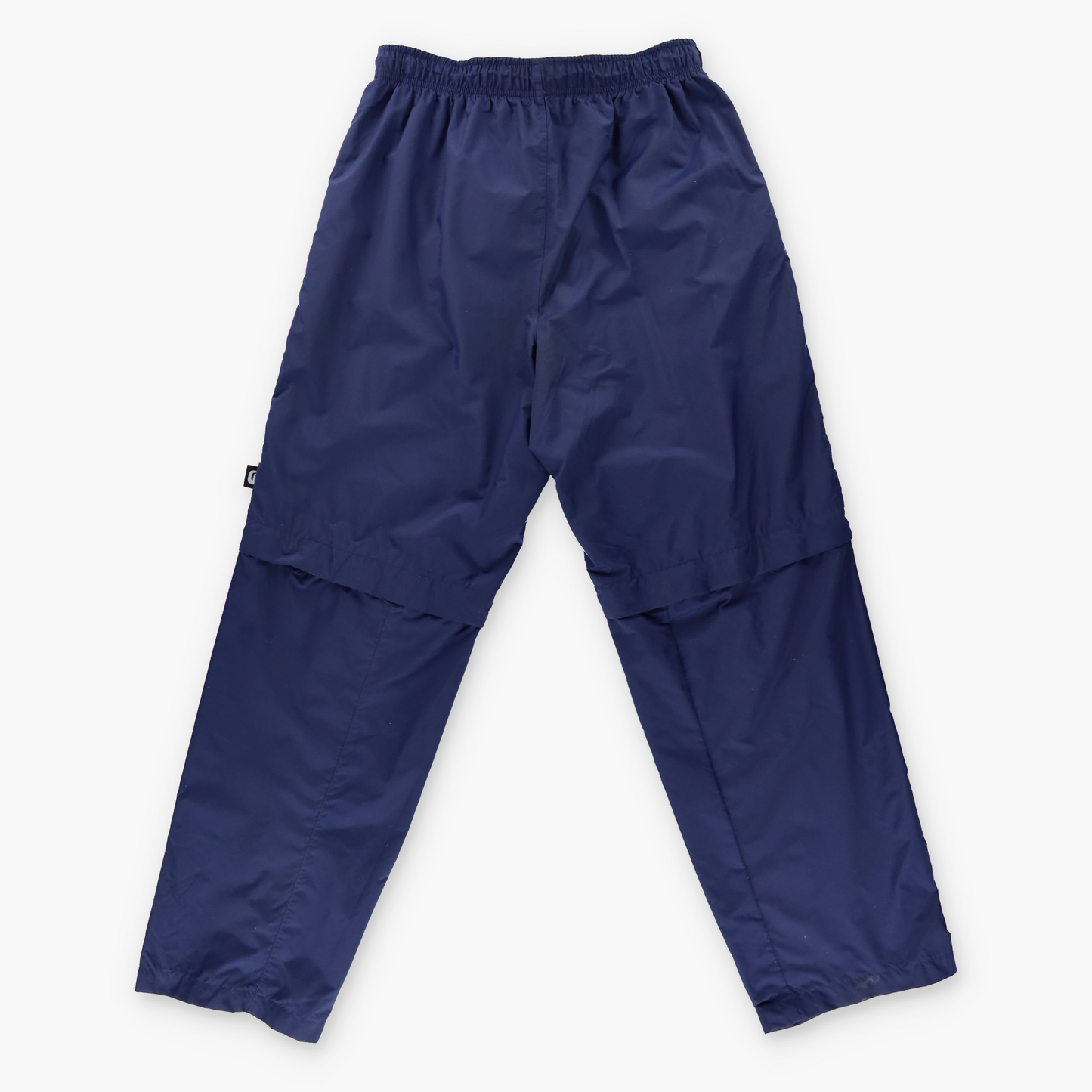 NIKE Embroidered Logo Navy & Yellow Track Pants (M-L)