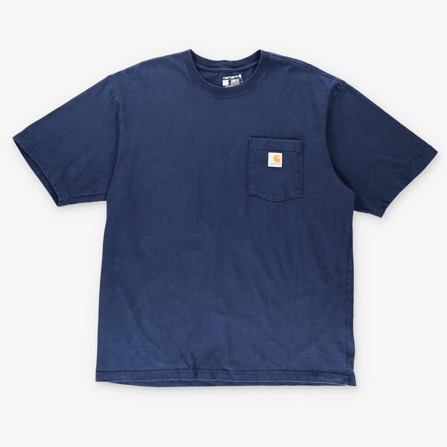 CARHARTT 'Loose Fit' Navy Pocket Casual Tee (L-XL)