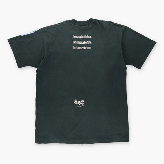 1990 WIZARD OF OZ 'No Place Like Home' Red Shoes Single Stitch Tee (XL) - Vintage Sole Melbourne