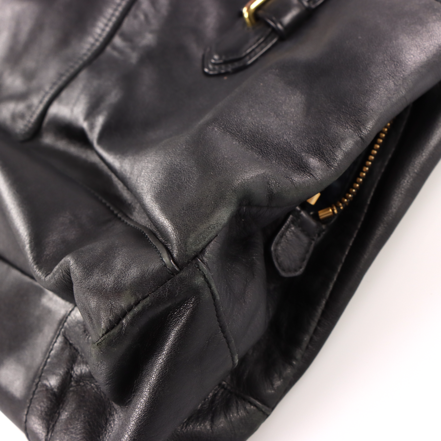 COACH 'Chelsea Jayden' 17811M Black Leather Shoulder Bag