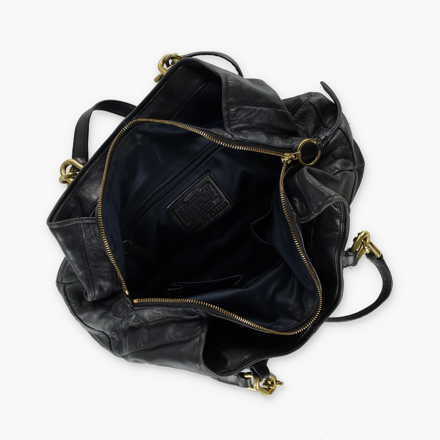 COACH 'Chelsea Jayden' 17811M Black Leather Shoulder Bag
