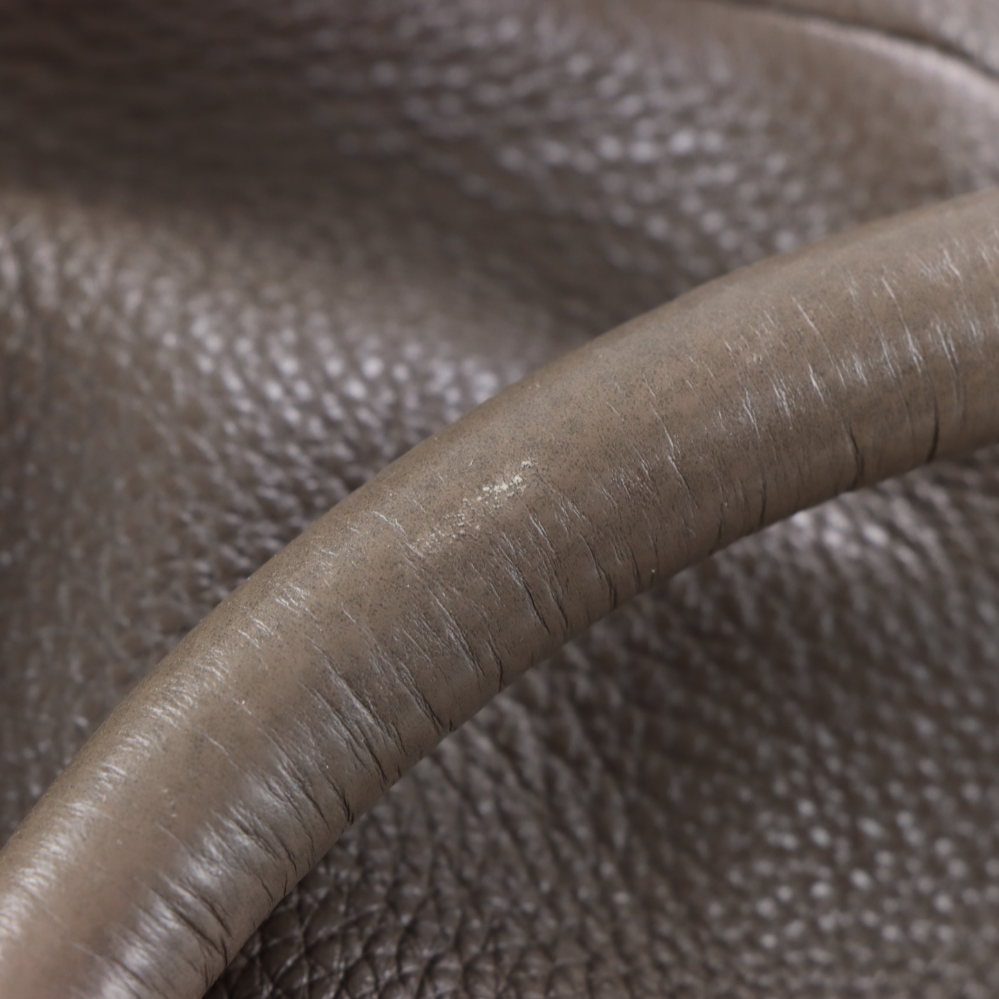 MARC JACOBS 'Classic Q Fran' Taupe Leather Hobo Bag