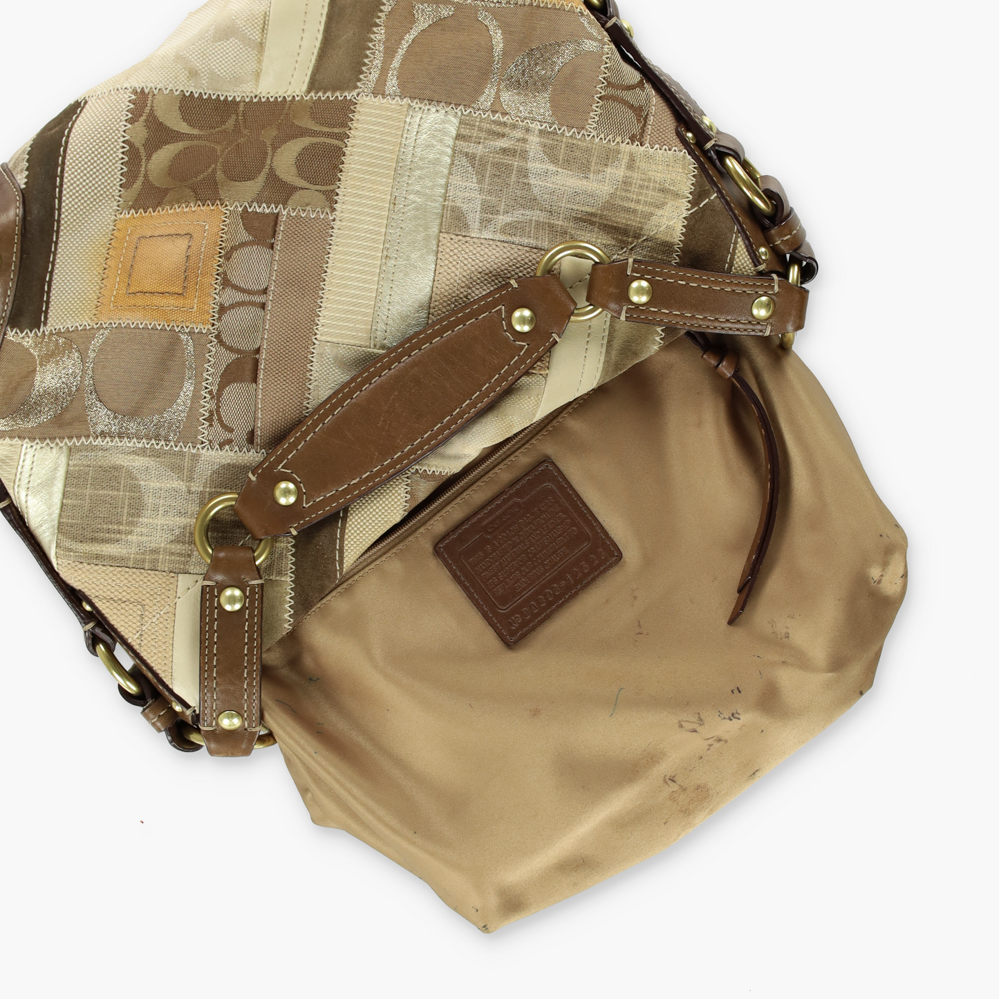 COACH 'Carly' Patchwork 12523 Hobo Bag