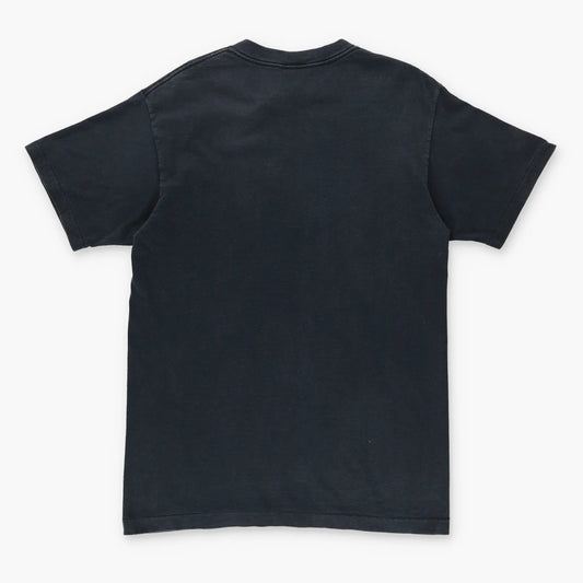 MOWTOWN CAFE Microphone Las Vegas Black USA Made Tee (L) Vintage Sole Melbourne