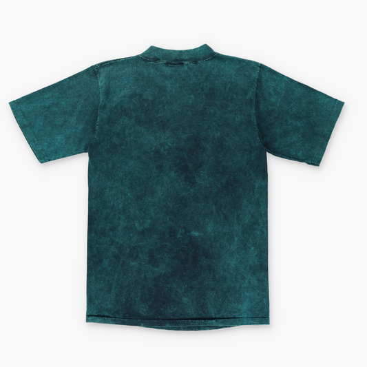 Michigan National Park Moose Embroidered USA Made Acid Wash Tee (S-M)