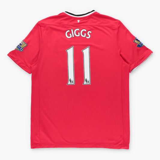 Manchester United 2011/2012 Giggs #11 NIKE Home Soccer Jersey (XL) ***COCO Vintage Sole Melbourne