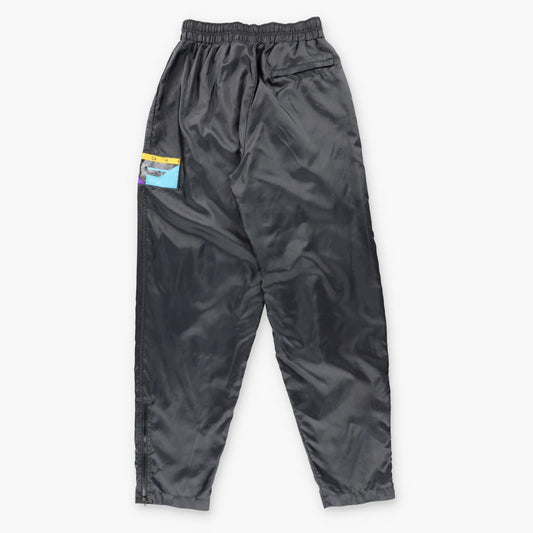 Vintage 90s NIKE Flight Patch Embroidered Logo Retro Ankle Zip Track Pants (S) ***COCO Vintage Sole Melbourne