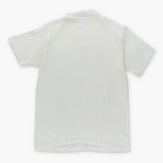 Vintage 1995 CHARGERS Super Bowl AFC Champions Signature Single Stitch White T-Shirt (L)
