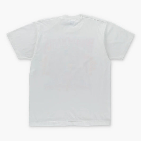 Vintage 1998 WORLD CHAMPS NBA 'Bad Boys' Single Stitch 50/50 Basketball White T-Shirt (L)