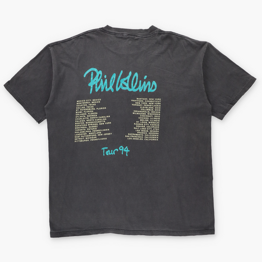 Vintage 1994 Phil Collins Tour USA Made BROCKUM Double Sided T-Shirt (XXL)